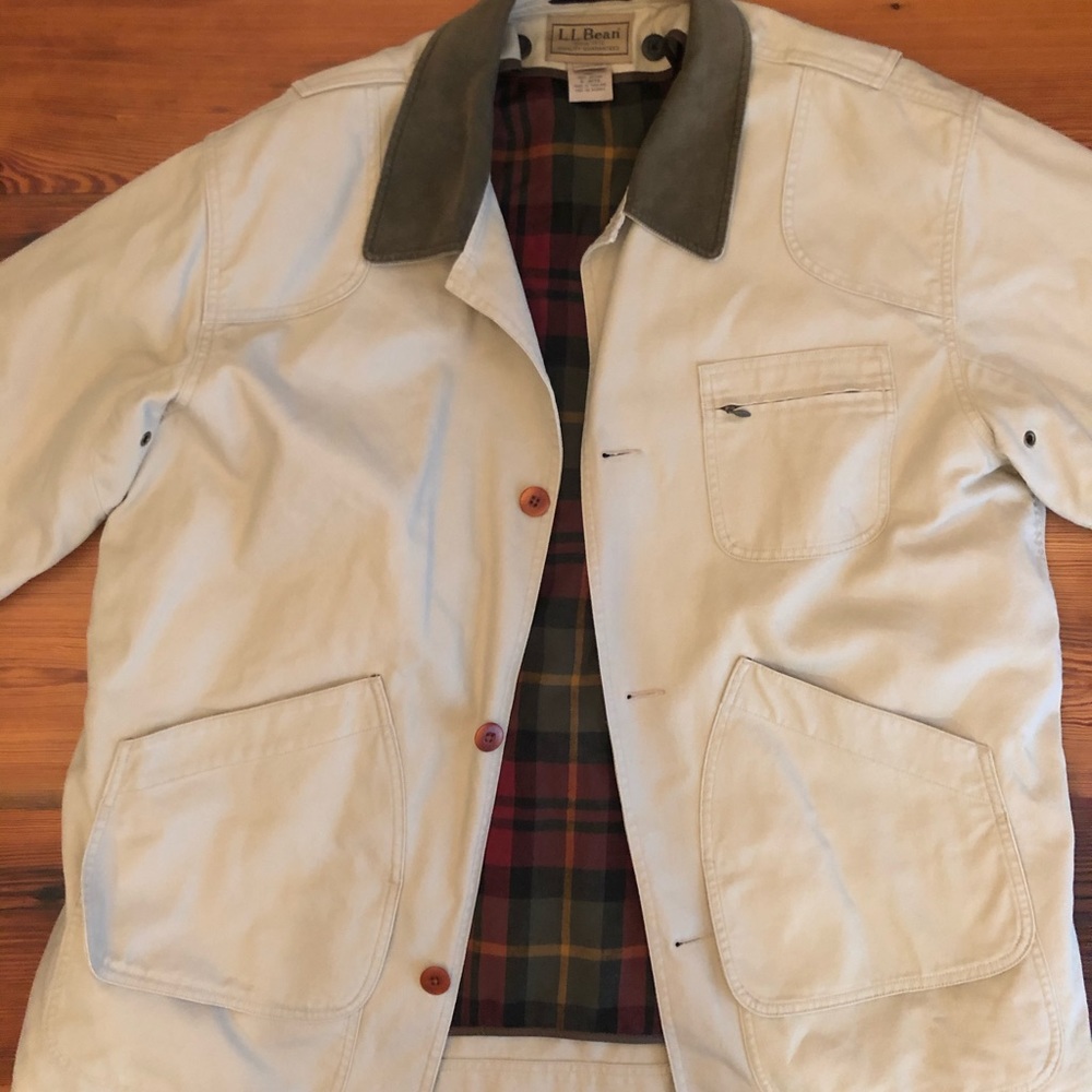LL Bean Field Coat fleece liner - Like new, XL